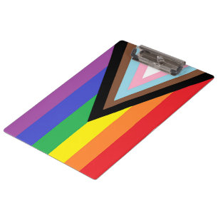 "Modern Pride Flag" Clipboard