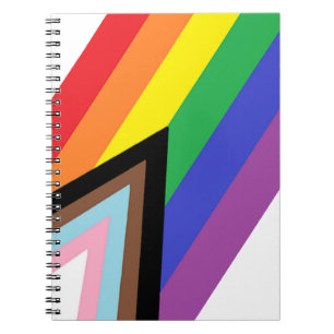 "Modern Pride Flag" Notebook