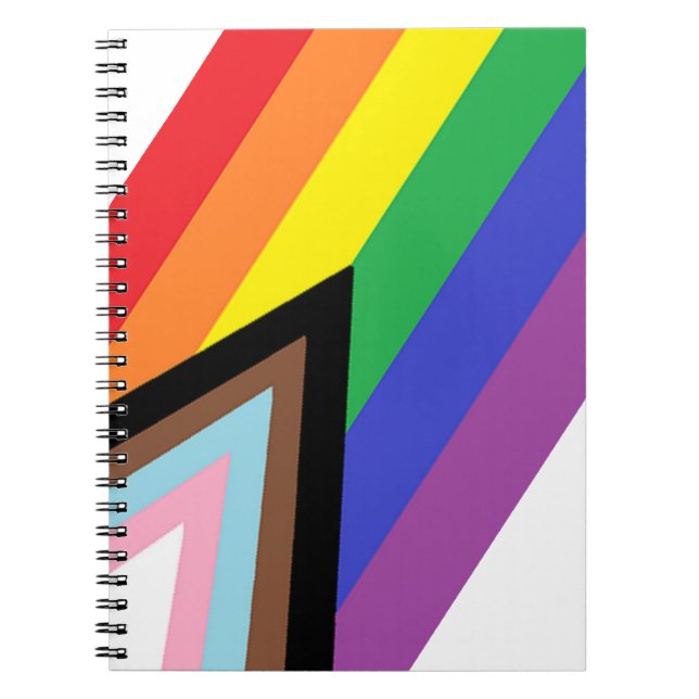 "Modern Pride Flag" Notebook (Front)
