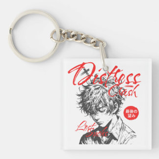 Modern Printed T-Shirt – Stylish & Trendy Graphic Key Ring