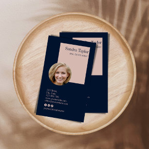 Modern Professional Add Your Logo Real Estate Business Card