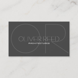 Modern Professional Architecture Business Card