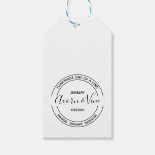 Modern Professional Branding Design   Kraft Gift Tags