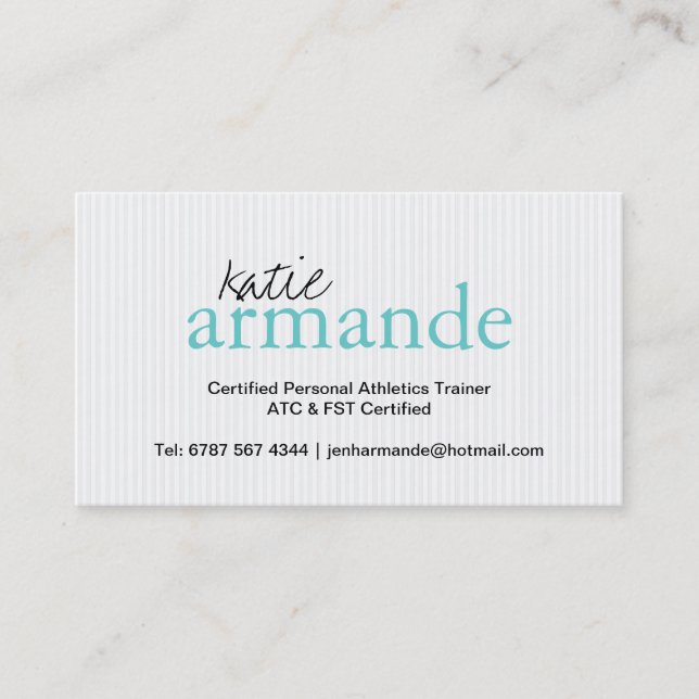 Modern Professional Business Card (Front)