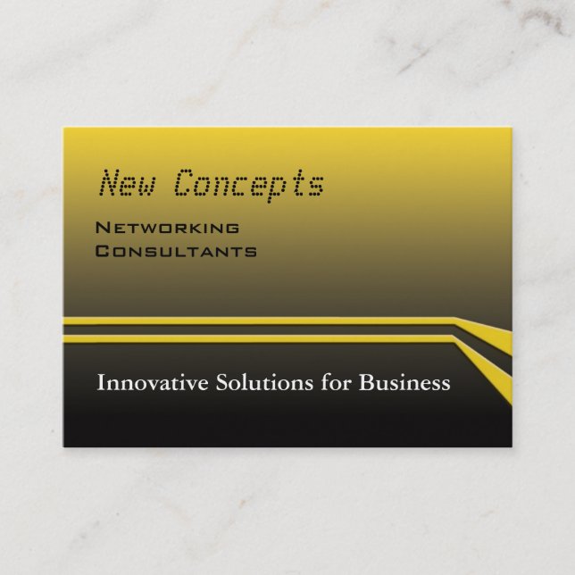 Modern Professional Business Card (Front)
