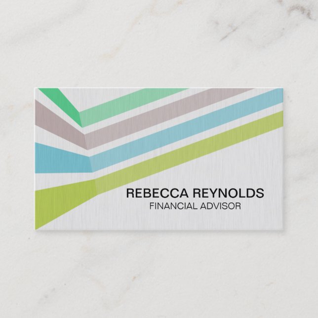 Modern Professional Business Card (Front)