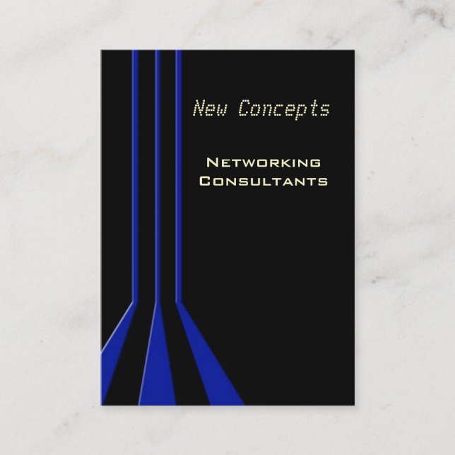 Modern Professional Business Card (Front)