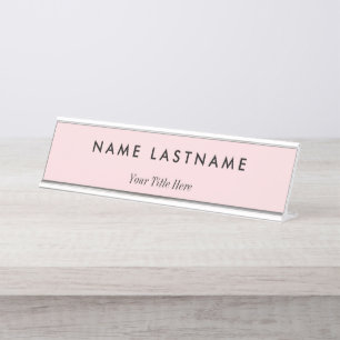 Modern Professional Business Desk Name Plate