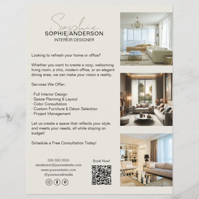 Modern Professional Business Flyer (Front)