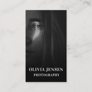 Modern Professional Business Photography Business Card