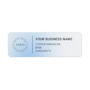 Modern Professional Business Return Address