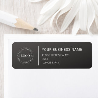 Modern Professional Business Return Address