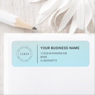 Modern Professional Business Return Address