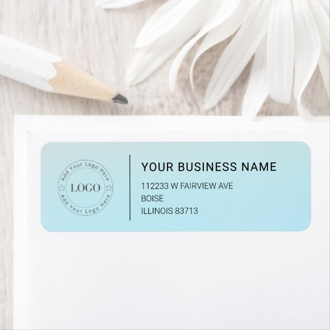 Modern Professional Business Return Address (Insitu)