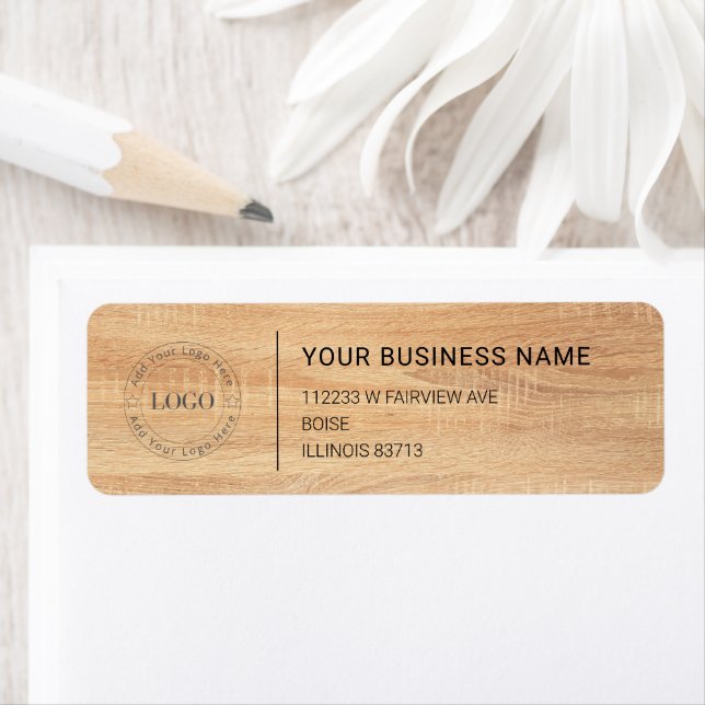 Modern Professional Business Return Address (Insitu)