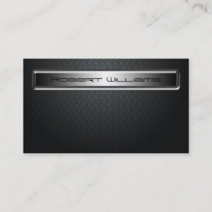 Modern Professional Carbon Fibre Business Cards