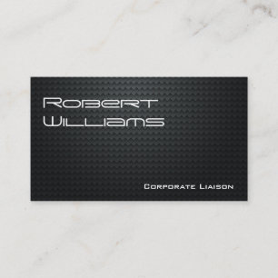 Modern Professional Carbon Fibre Business Cards