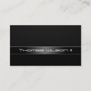 Modern Professional Carbon Fibre Car Business Card