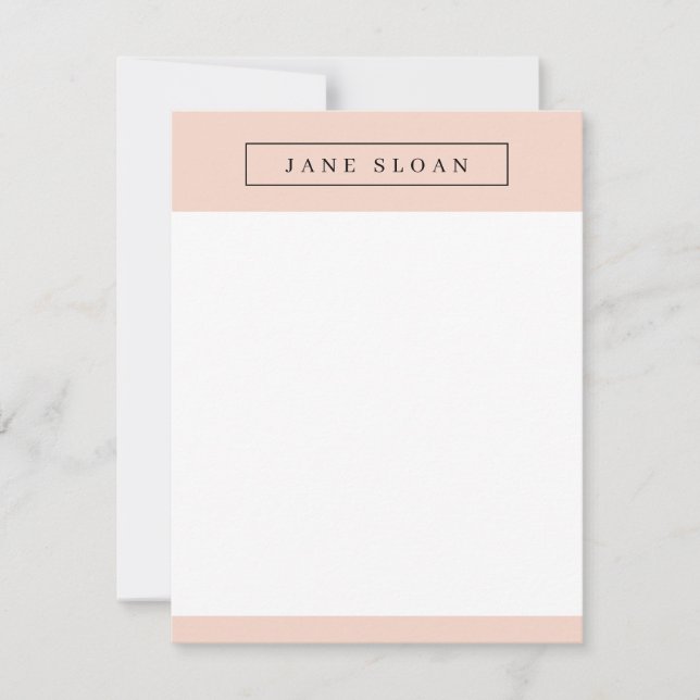 Modern Professional Card (Front)