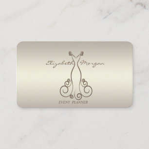 Modern Professional Charming Luminous,Dress Business Card