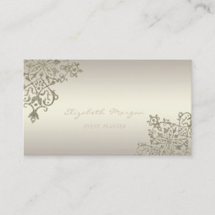 Modern Professional Charming Luminous,Lace Business Card