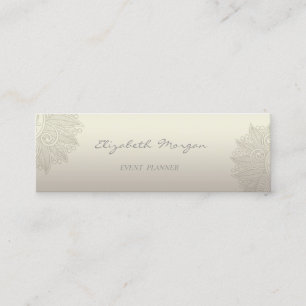 Modern Professional Charming Luminous,Lace Mini Business Card