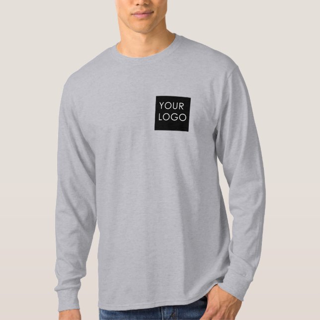 Modern Professional Company Business Logo  T-Shirt (Front)