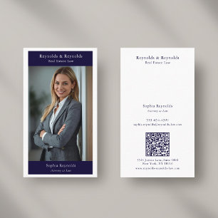 Modern Professional Corporate Networking Photo Bus Business Card