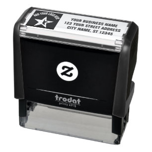 Modern Professional Custom Business Logo Self-inking Stamp