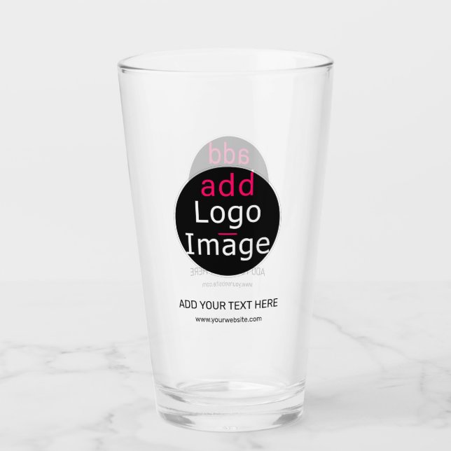 Modern Professional Customisable Business  Glass (Front)
