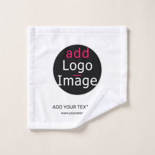 Modern Professional Customisable Business White Wash Cloth