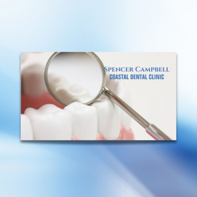 Modern Professional Dental Dentist Clinic Dental  Business Card (Modern Professional Dental Dentist Clinic Dental Business Card)