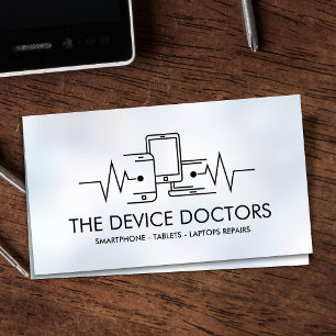 Modern Professional Device Repair Business Card