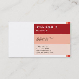 Modern Professional Elegant Colourful Design Business Card