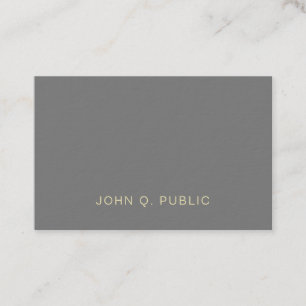 Modern Professional Elegant Creative Ultra Thick Business Card