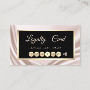 Modern Professional Elegant Frame Loyalty Card