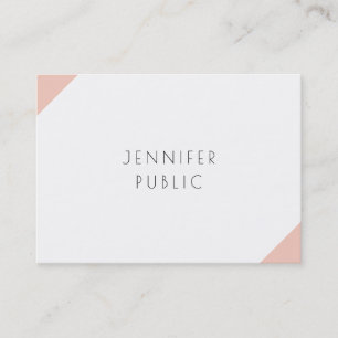 Modern Professional Elegant Simple Template Business Card