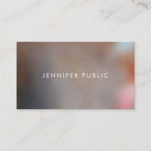 Modern Professional Elegant Template Luxury Business Card
