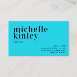 Modern professional elegant trendy networking business card