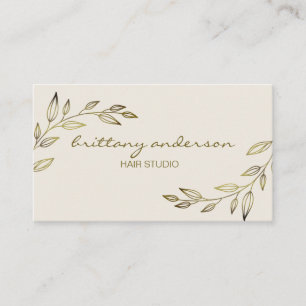 Modern Professional Floral Logo Design  Business Card