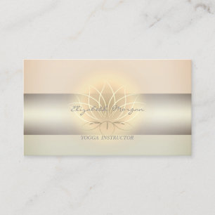 Modern Professional Girly  Charming,Lotus Business Card