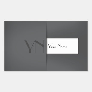 Modern Professional Grey Case - Sticker