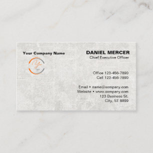 Modern Professional Logo Design Business Card