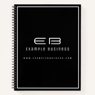Modern Professional Minimal Company Business Notebook