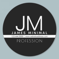 Modern Professional Minimal Design | Black & White