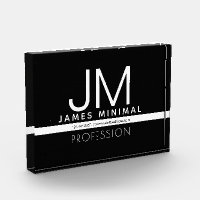 Modern Professional Minimal Design | Black & White