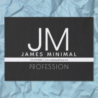 Modern Professional Minimal Design | Black & White