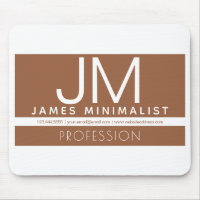 Modern Professional Minimal Design | Brown & White