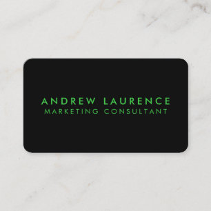 Modern Professional Minimalist Executive Generic B Business Card