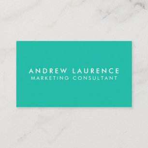 Modern Professional Minimalist Executive Generic B Business Card